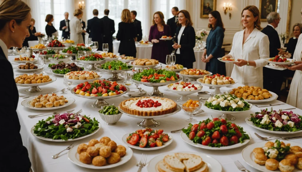 buffet pot de départ