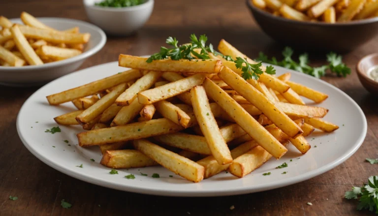 comment cuire des frites dans une friteuse sans huile