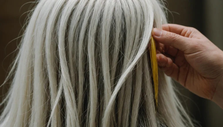 effet bétadine sur cheveux blancs