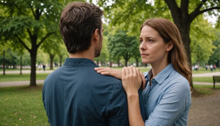 toucher l'épaule d'une femme signification