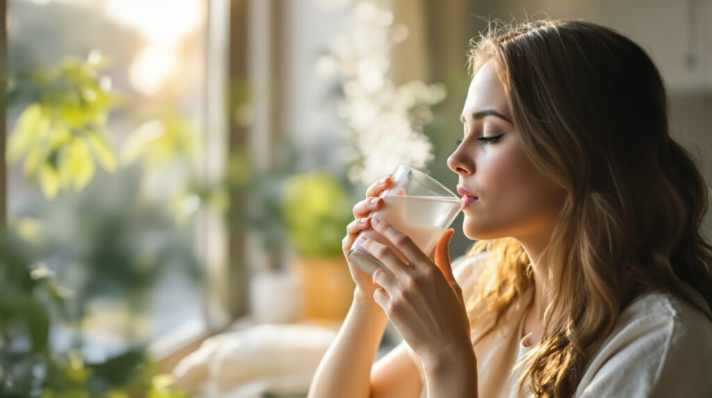 boire de l'eau chaude à jeun le matin
