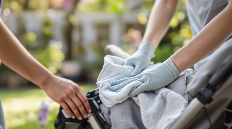 comment nettoyer une poussette