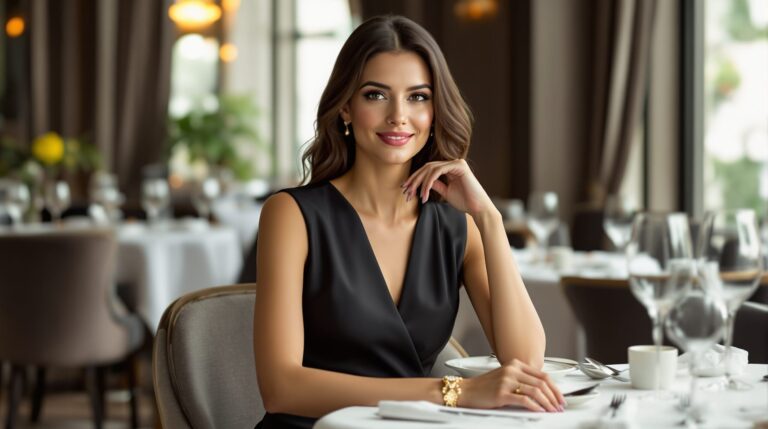 tenue pour restaurant chic femme