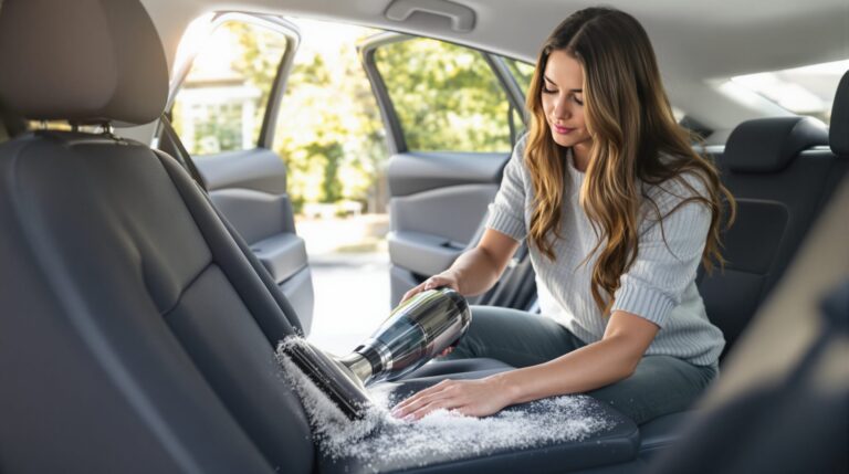 enlever poils de chien voiture