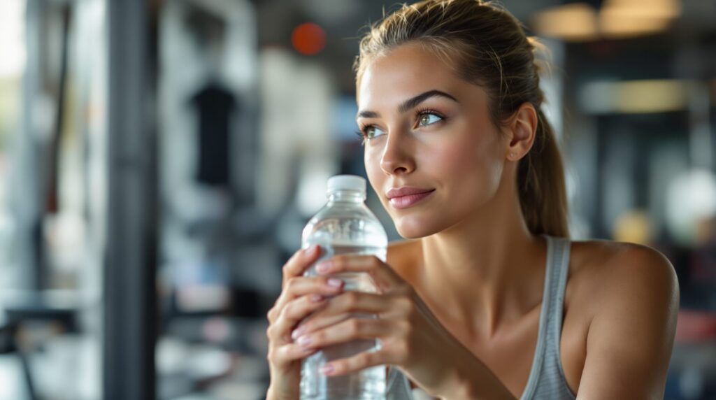 jeune hydrique et sport