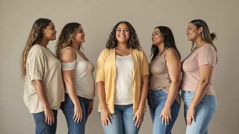 type de silhouette femme