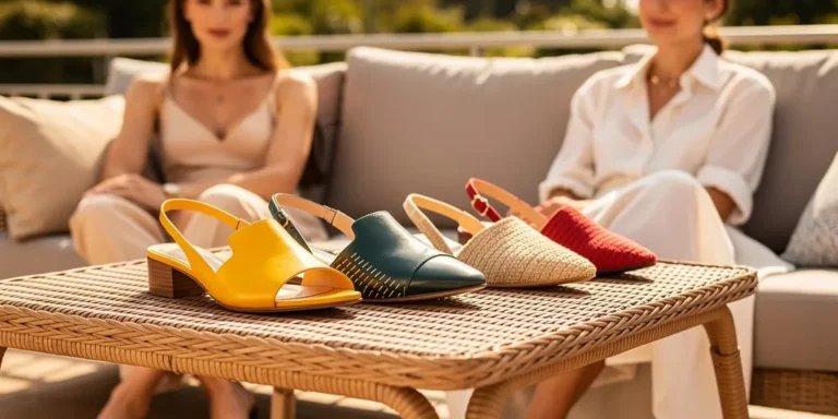 chaussure d ete a la mode