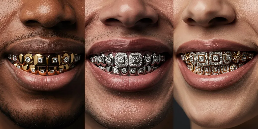 Grillz : Tout Savoir sur les Grillz, le Bijou Dentaire Sur-Mesure (Or, Argent & Diamant)