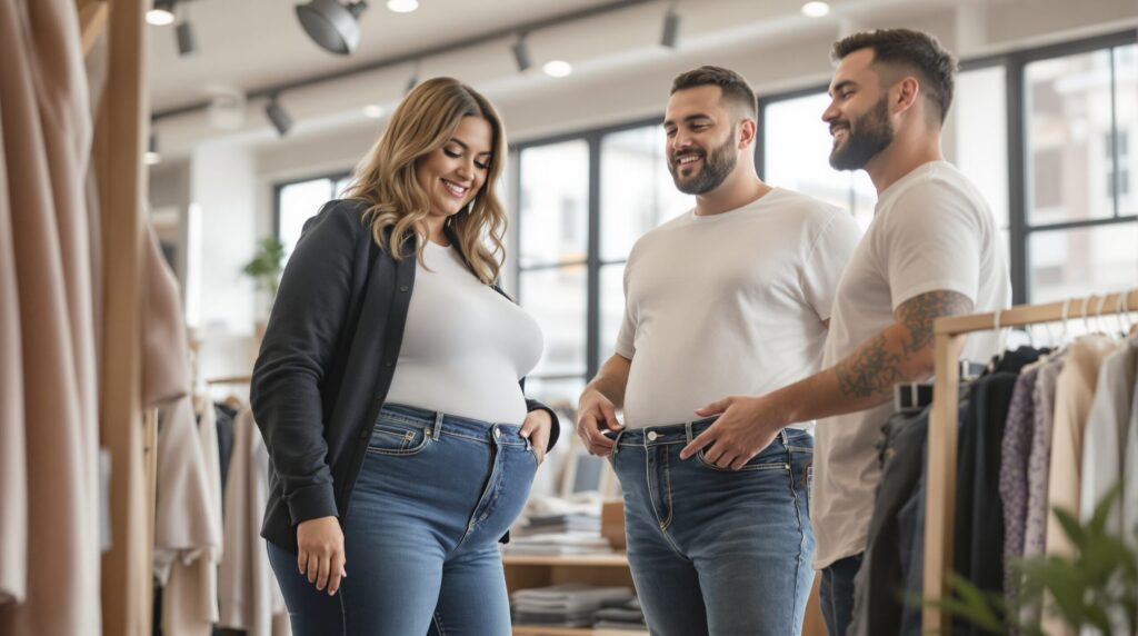 quel jean quand on a du ventre et des cuisses