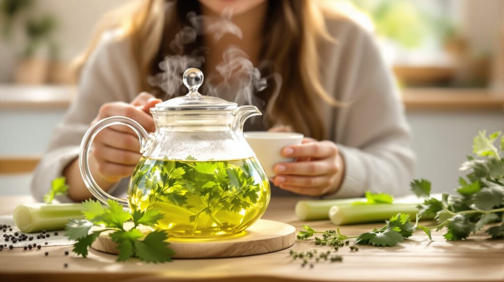 tisane de céleri bienfaits