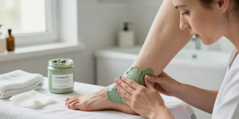 argile verte et oedeme