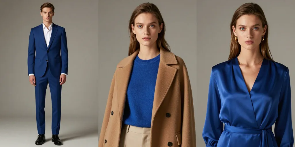 avec quelle couleur associer le bleu roi vêtement