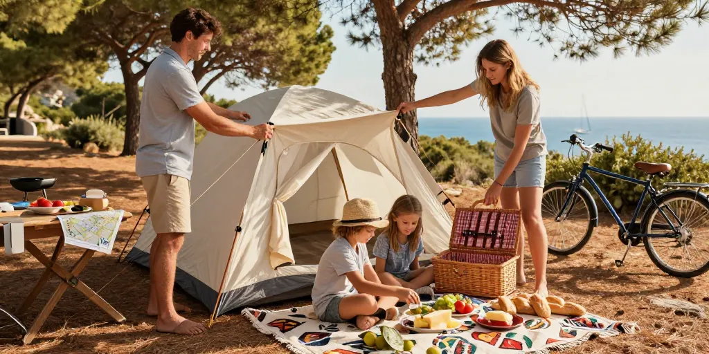camping var