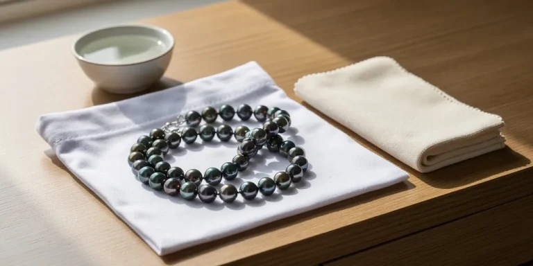 collier perle de tahiti