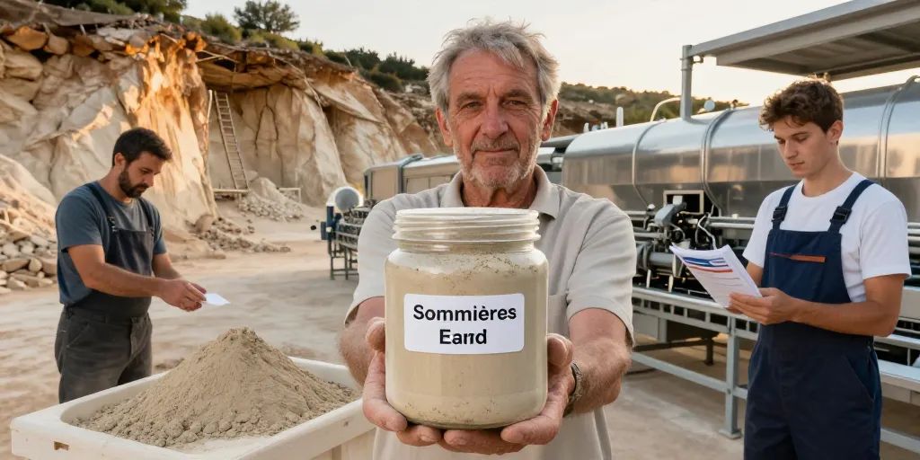 d'où vient la terre de sommières