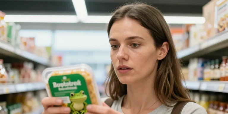 que veut dire la grenouille sur les emballages