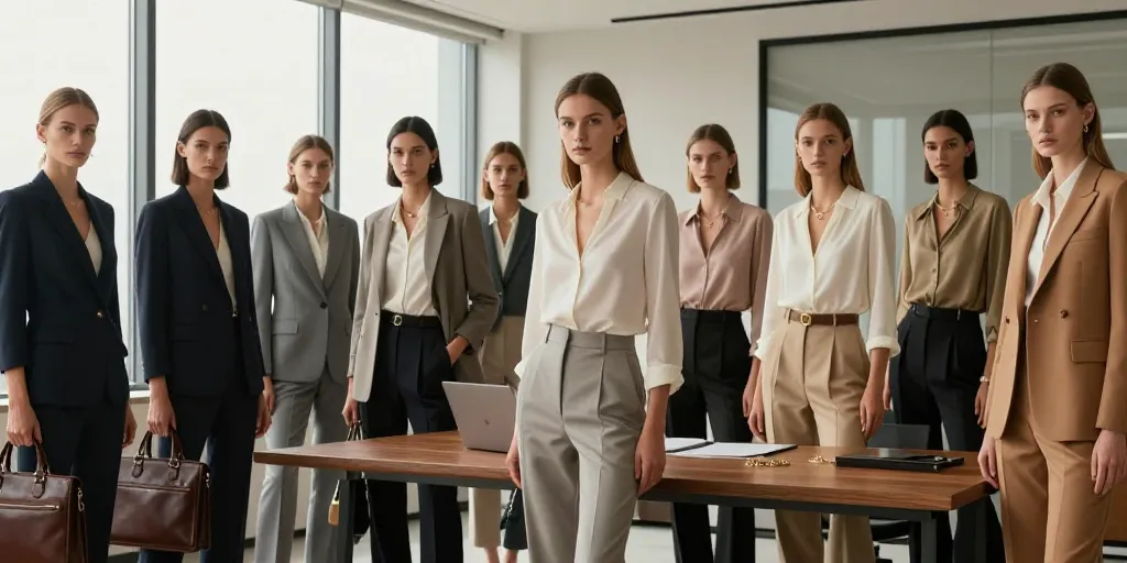 tenue pour le bureau