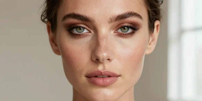 brunes aux yeux verts