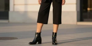 tenue avec botte noir