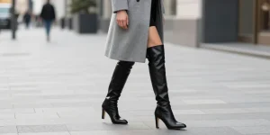 tenue avec bottes a talons