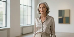 look moderne femme 70 ans