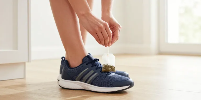 odeur chaussure sachet de the