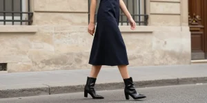 quelle bottines avec une robe