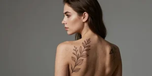 tatouage dos femme
