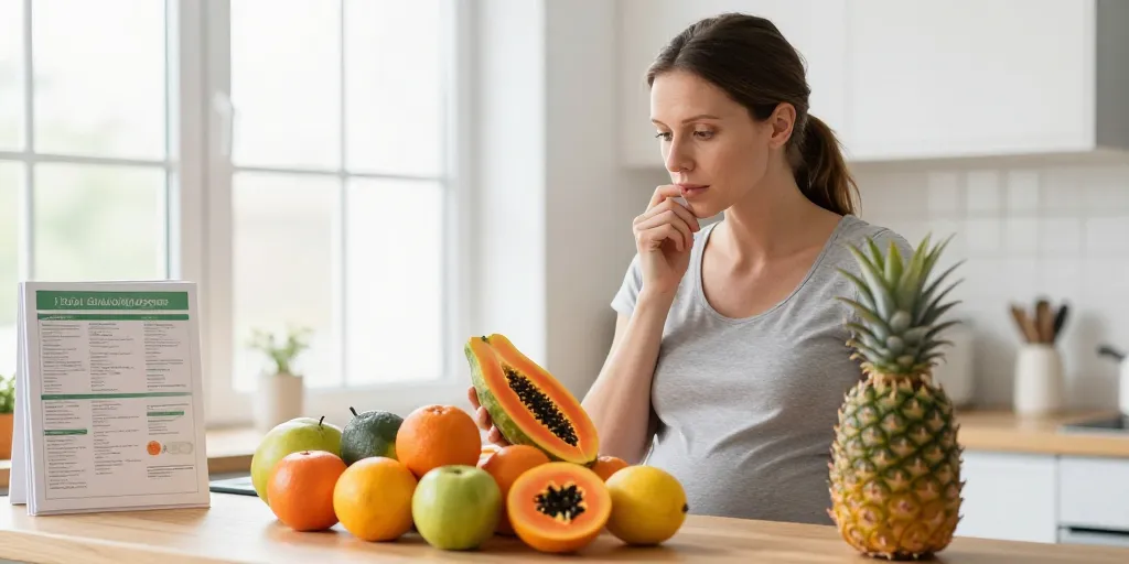 les 3 fruits à éviter pendant la grossesse