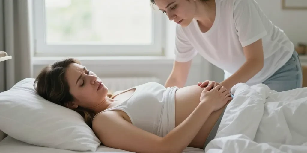 grossesse et douleur bas du ventre