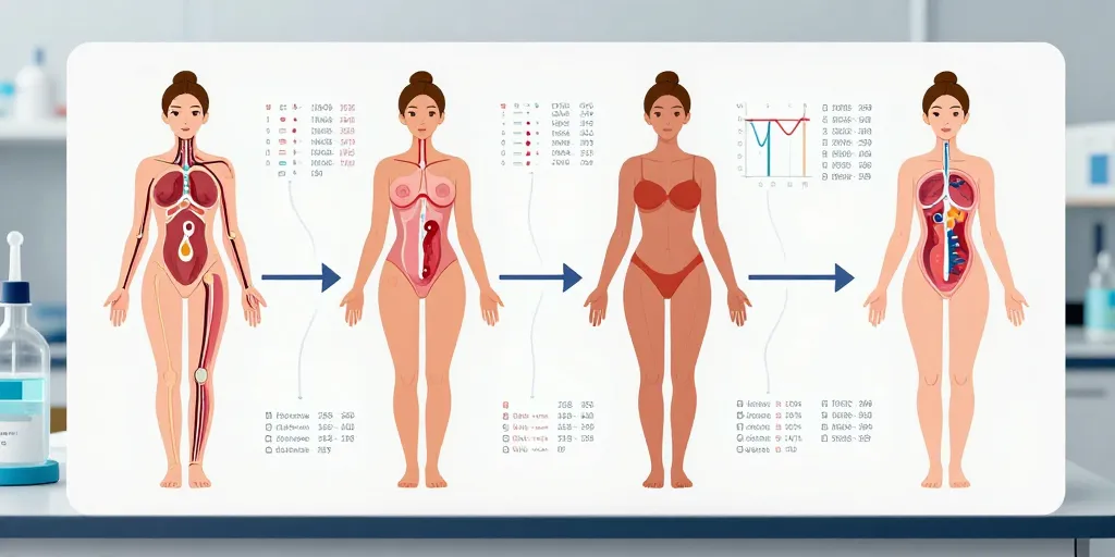 cycle d'ovulation d'une femme